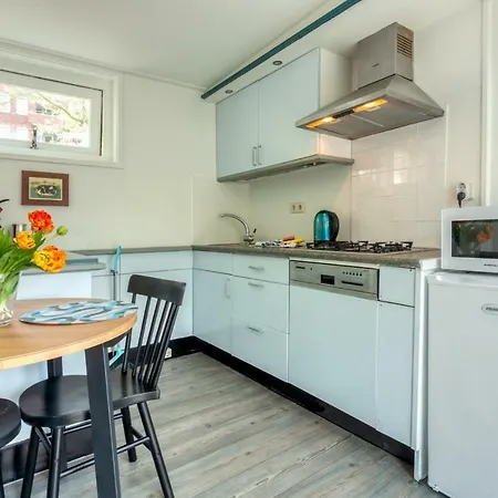 Modern 2 Floor Boathouse At The Spaarne River 公寓 哈莱姆